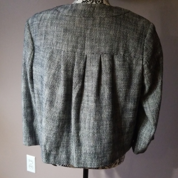 Mixed tweed jacket - Picture 2 of 5